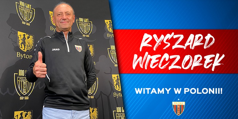 Ryszard Wieczorek został trenerem Polonii Bytom. Nowy szkoleniowiec podpisał z bytomskim klubem 2-letni kontrakt. 